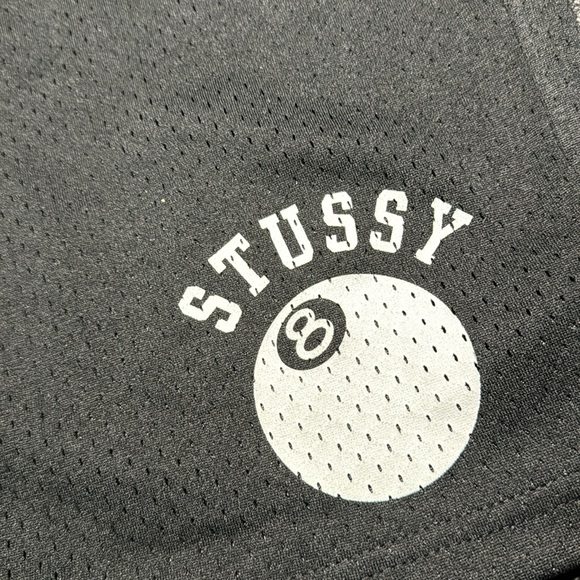 Stüssy 8 Ball Mesh Shorts - Black - Medium - Picture 2 of 4